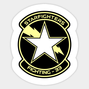 VF-33 Starfighters Squadron Sticker